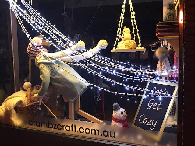 The Art of Window Dressing at Crumbz Craft