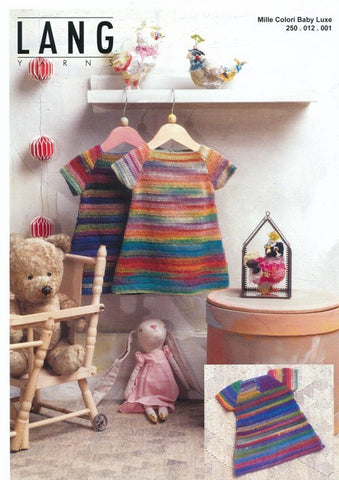 3876 Dress Mille Colori Baby Leaflet