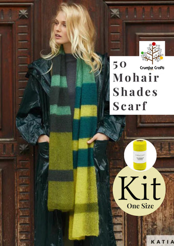 50 Mohair Shades | Scarf Kit