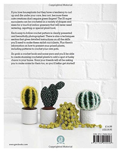 Crocheted Succulents