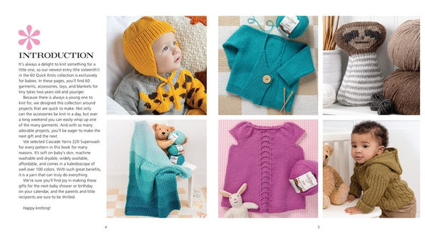 60 Quick Knit Gifts for Babies