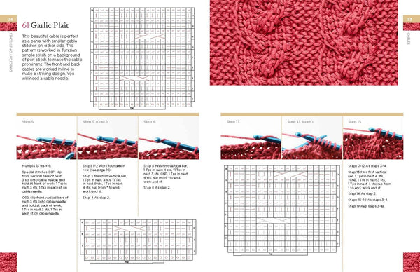 Tunisian Crochet Stitch Dictionary