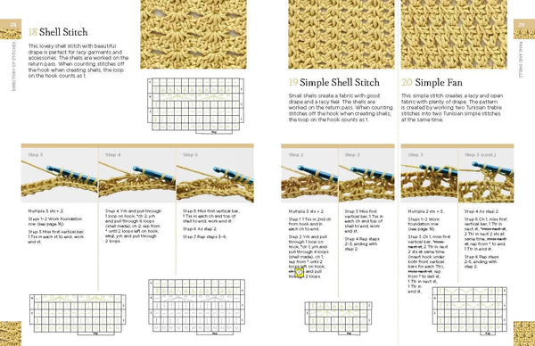 Tunisian Crochet Stitch Dictionary