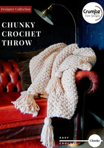 COD003 Chunky Crochet Throw (e-pattern)