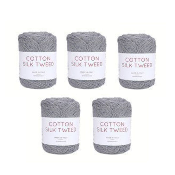 Cotton Silk Tweed
