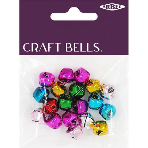 Folley Bells 12mm Assorted 20 pkt