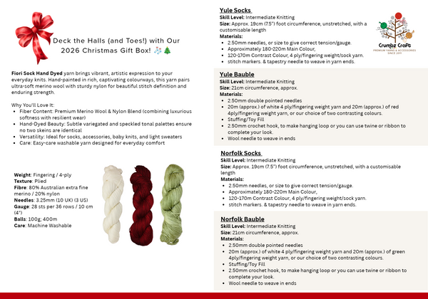 Joy in Every Stitch: Christmas Gift Box 2026