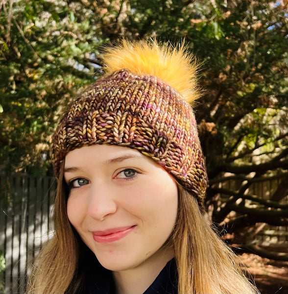 COD041 Ruby Beanie (e-pattern + video tutorial)