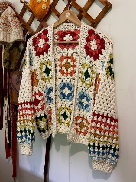 34451 Kaleidoscope Crochet Cardigan (e-pattern)