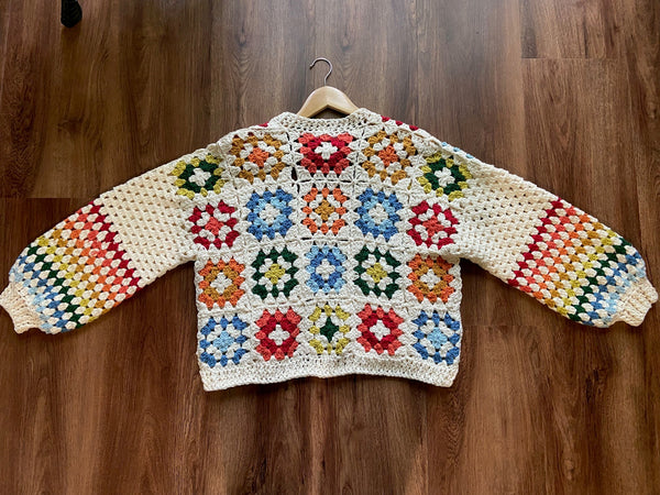 34451 Kaleidoscope Crochet Cardigan (e-pattern)