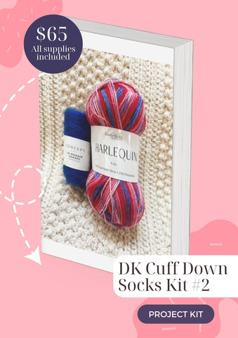 Sock Kit #2 | DK Cuff Down Socks