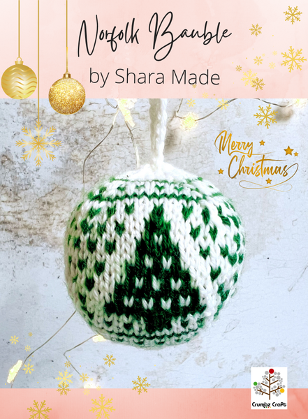 Norfolk Christmas Bauble (e-pattern)