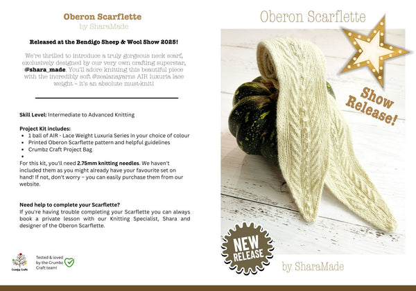 Oberon Scarflette | Project Kit