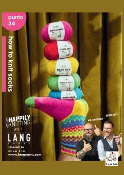 Punto 34 - How To Knit Socks by Lang Yarns