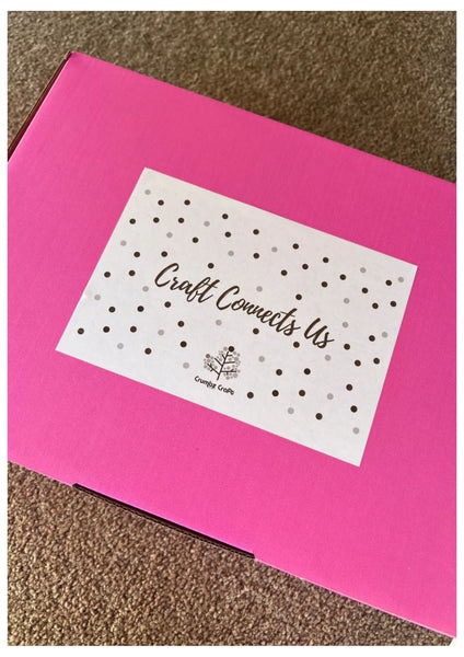 Strata Shawl | Clover Mohair Multi Colour Project Kit