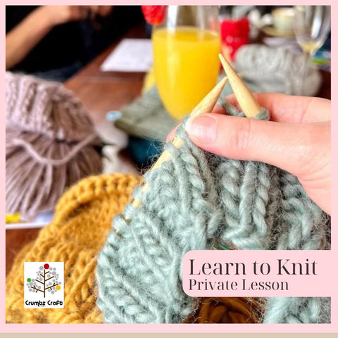 Book a Private Knitting Lesson | Learn to Knit