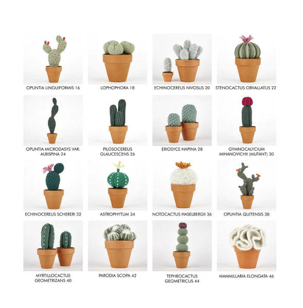 Crocheted Cactuses