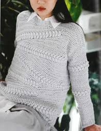 Crochet Sweaters with a Textured Twist