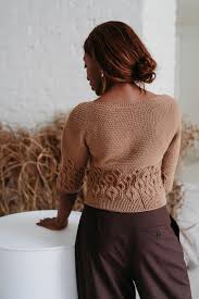 Crochet Sweaters with a Textured Twist