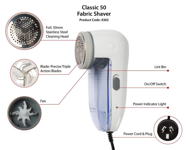 Classic 50 Electric Fabric Shaver 4302