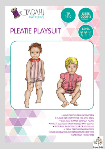 TP1410 Pleatie Playsuit