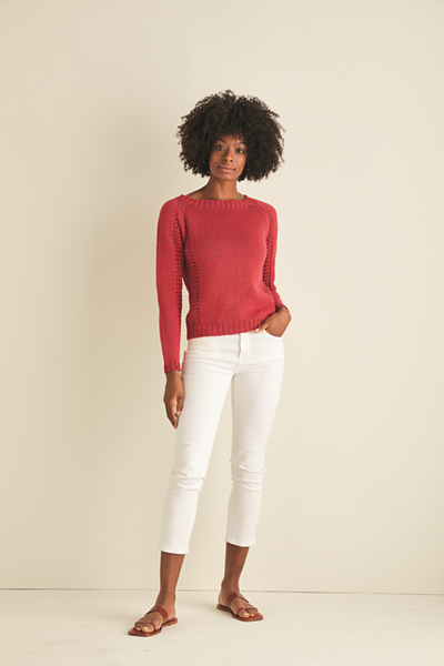 10112  Knitted Long Sleeve Top Leaflet