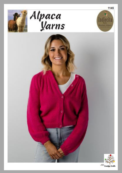 1145 Yoke Sweater or Cardigan (e-pattern)