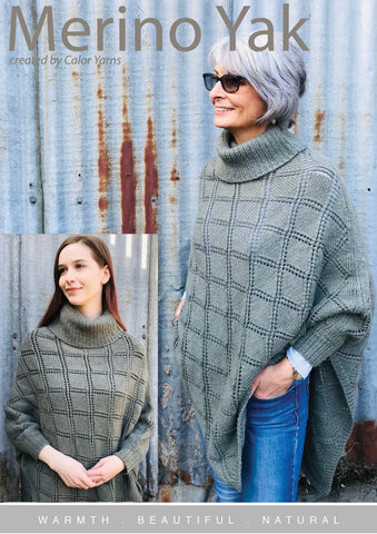 CY217 Diamond Poncho (e-pattern)