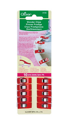 Wonder Clips Red 10Pk 3155