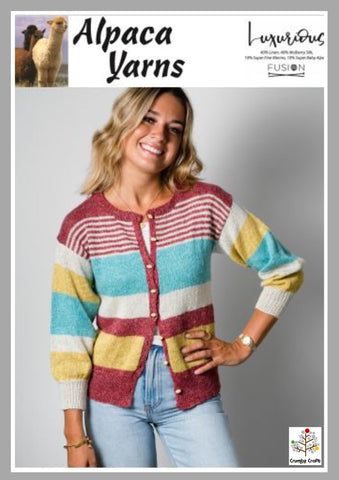 2014 Stripe Cardigan (e-pattern)