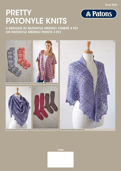 8024 Pretty Patonyle Knits | RRP$12.75