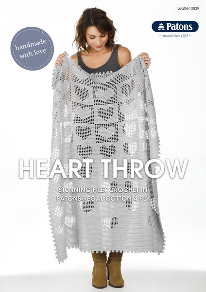 0039 Heart Throw | RRP$8.95