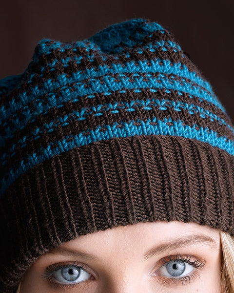 431 Striped Beanie & Mitts Leaflet