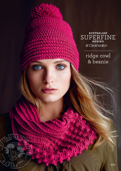 434 Ridge Cowl & Beanie Leaflet