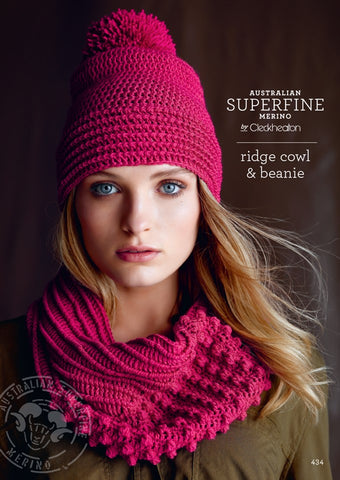 434 Ridge Cowl & Beanie Leaflet