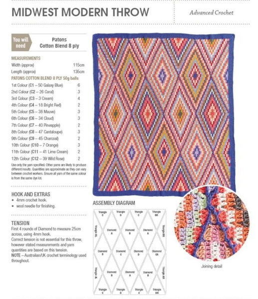 0049 Midwest Modern Throw Leaflet