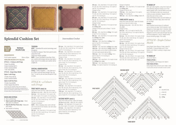 006 Lavish Crochet Home Leaflet | RRP$10.25