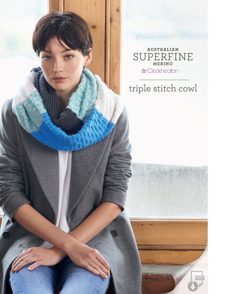 403 Triple Stitch Cowl