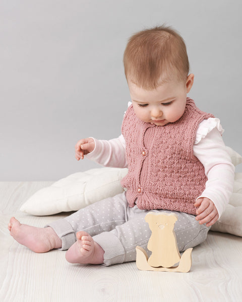 455 Tiny Bow Cardi & Vest Leaflet