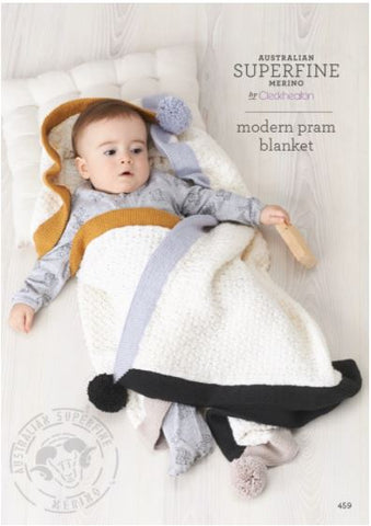 459 Modern Pram Blanket