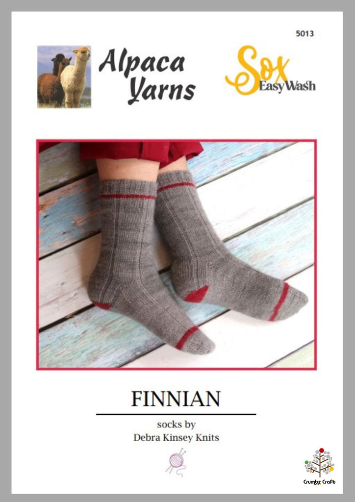 5013 Finnian Rib Socks (e-pattern)