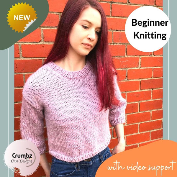 Learn to Knit Kit | Beginner Sweater COD029