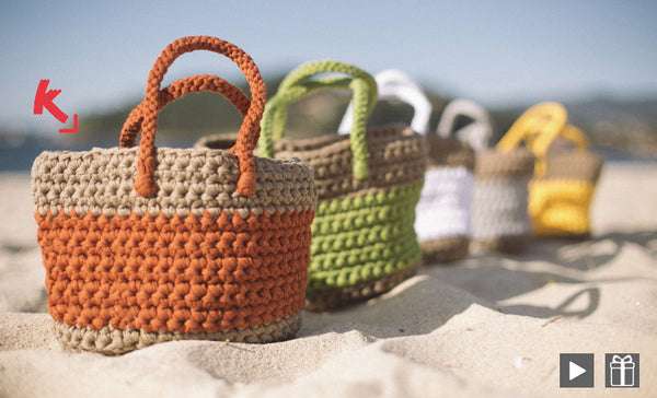 TX233 Crochet Beach Bag Leaflet - RRP $6.95