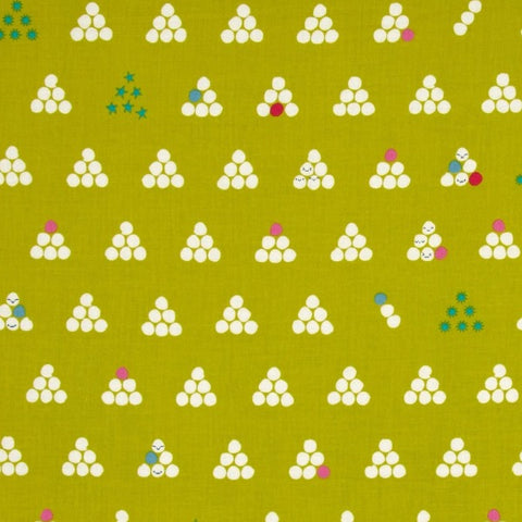 Mochi Green Triangle Dots 1913-2