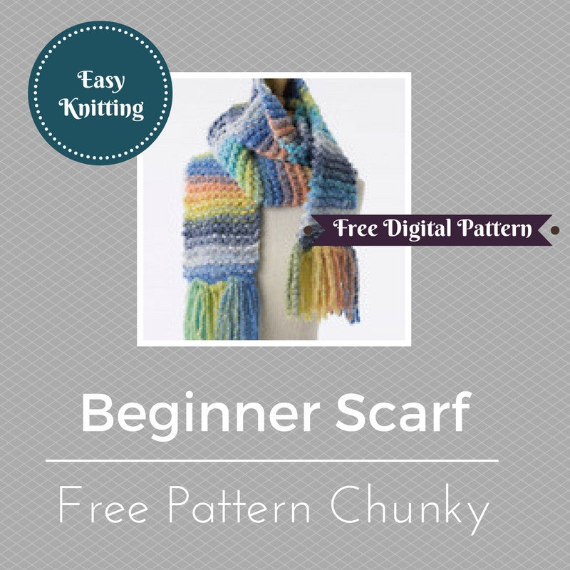 W798 Beginner Scarf (FREE e-pattern)