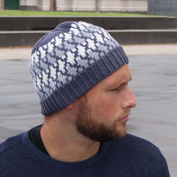 3506 Bluegum Colourwork Beanie (e-pattern)