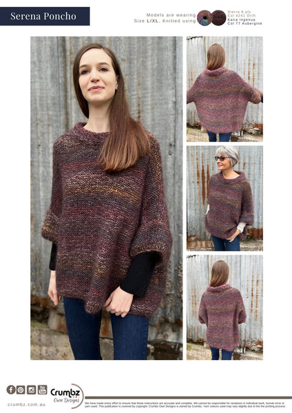 COD-001.V5 Serena Poncho (e-pattern)