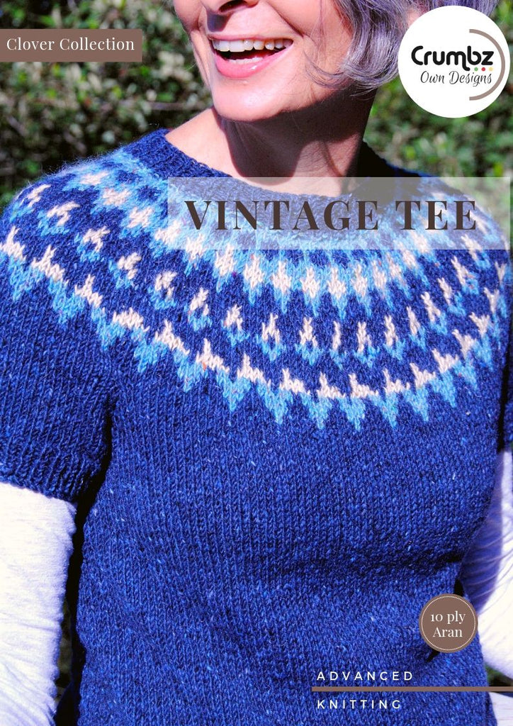 COD020 Vintage Tee (e-pattern)