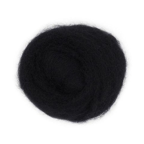 Combed Wool 10g Black