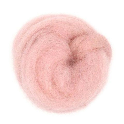 Combed Wool 10g Light Pink